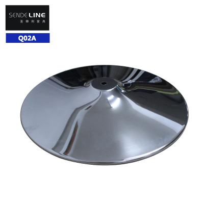 Bar Stool Accessories With A Center Hole Of 15mm Made Of Chrome-plated Iron With Dimensions 380/400/450/500/550mm