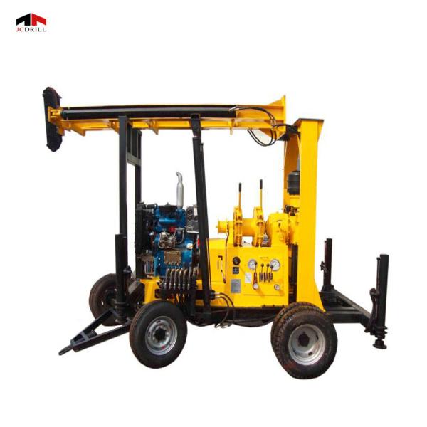 JC DRILL TWD 150 Wheel Trailer DTH Rig Water Well Drilling