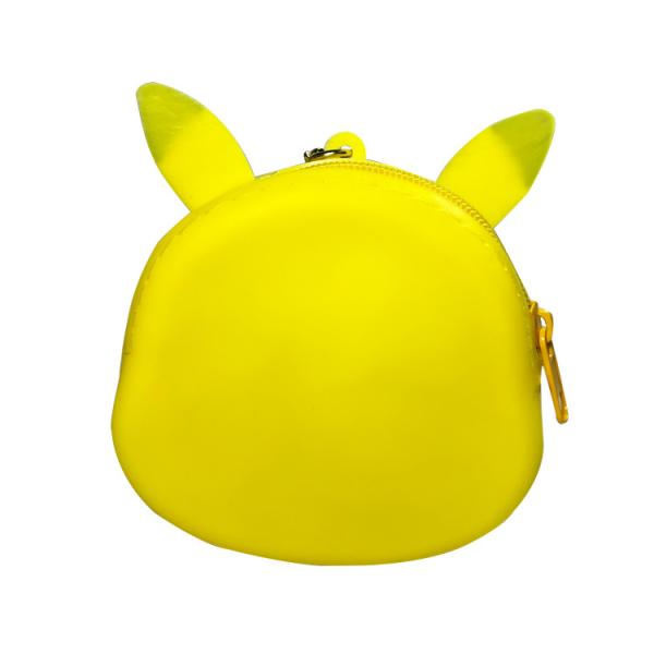 Mini Soft Wallet Kid Gift Zipper Rodent Pioneer Silicone Coin Purse Multi Function