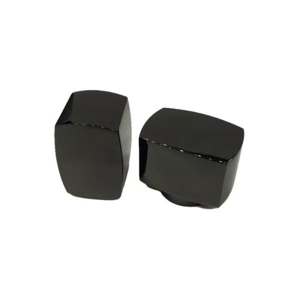 Zinc Alloy Rectangle Perfume Bottle Caps For 50ml Perfume Glass Bottle