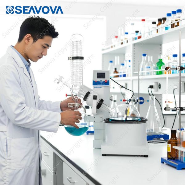 6L Automatic Rotary Evaporator NoVap-AL6