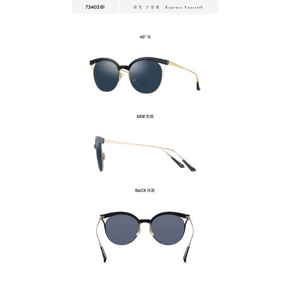 Cat Eye Ladies Aviator Sunglasses , Womens Designer Glasses Multiple Color