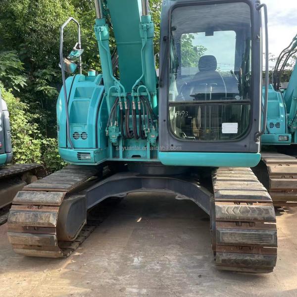 Machines de creusement d'occasion Original cylindre hydraulique Kobelco Excavator SK125