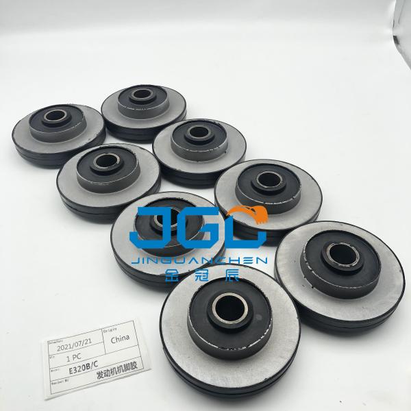 1099350 109-9350 Peças de escavadeira E320b E320c Cushião do motor preto