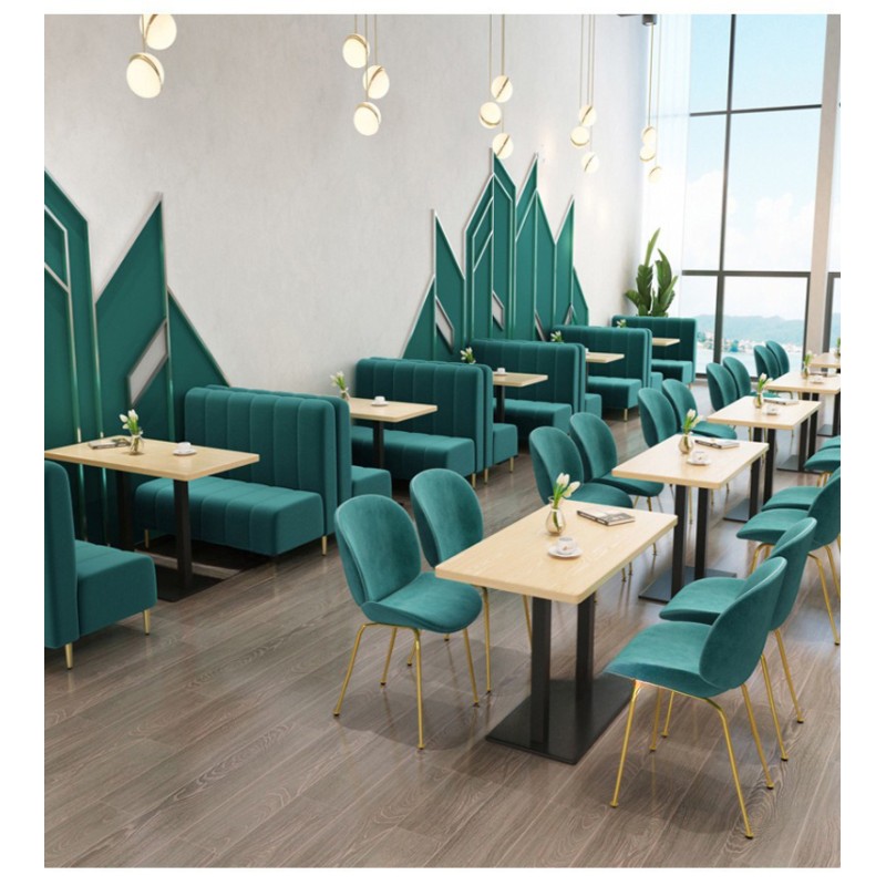 New Arrival Modern Style Dining Table Coffee Table Couch Set for Home Farmhouse School Fast Restaurant Hotel or Restaurant