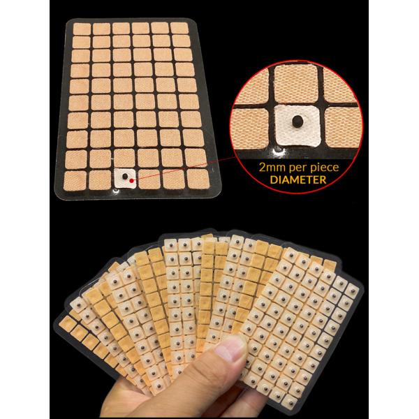 600pcs Therapeutic Vaccaria Ear Seed Patches for Auriculotherapy Other Certification