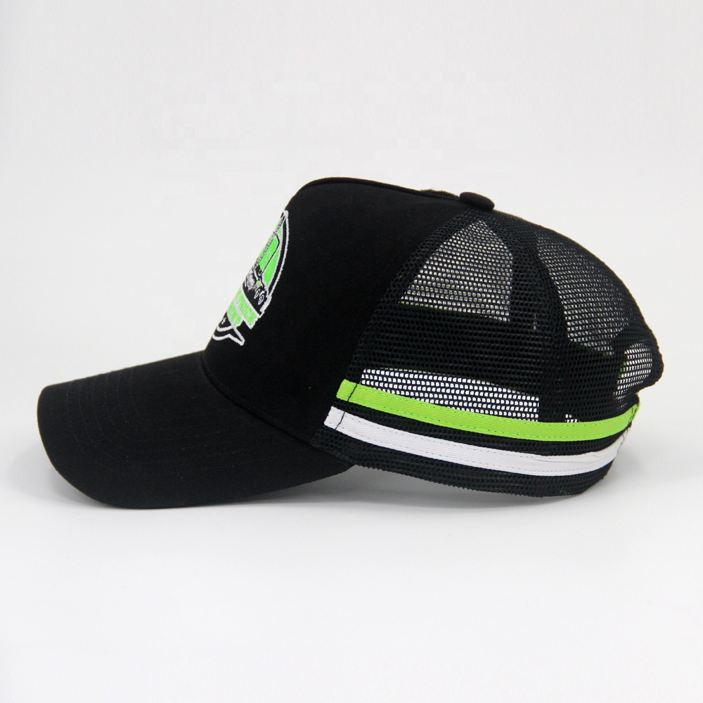 Australian Cotton 5 Panel Trucker Cap Country Style Crown Snapback Cap