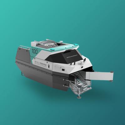 Intelligent Unmanned Pond Maintenance Boat Water Surface Cleaning Robot IP55