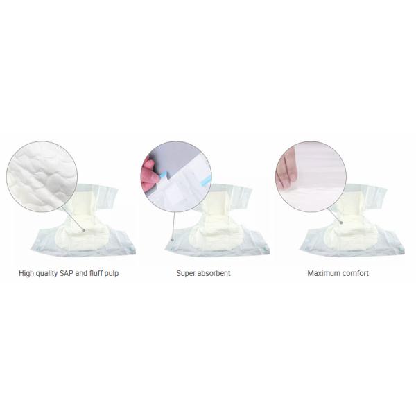 3D выбило пеленки поверхностного младенца Clothlike Topsheet устранимые Breathable