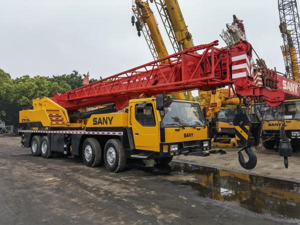 Original 50 Ton Sany QY50 Second-hand Truck Crane 57m Mobile Construction Machinery