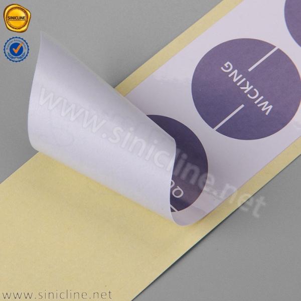 30MM Garments Trousers Cloth Paper Sticker Labels Paper Eco Friendly Glue