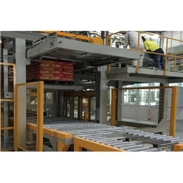25KW 1200bags/H Touch Screen Automatic Palletizer Machine for High-Speed Bag Stacking