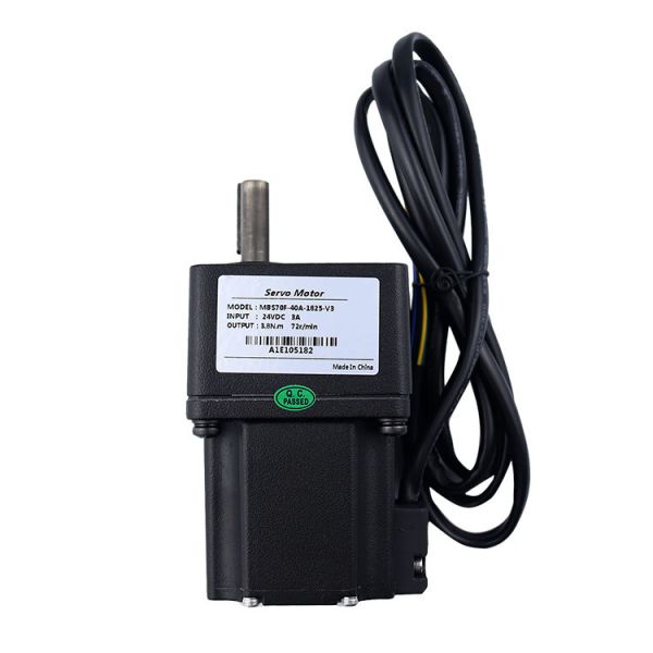 Turnstile Gate High Torque DC Motor 24V 40W Brushless Servo with 1:50 Planetary Gearbox