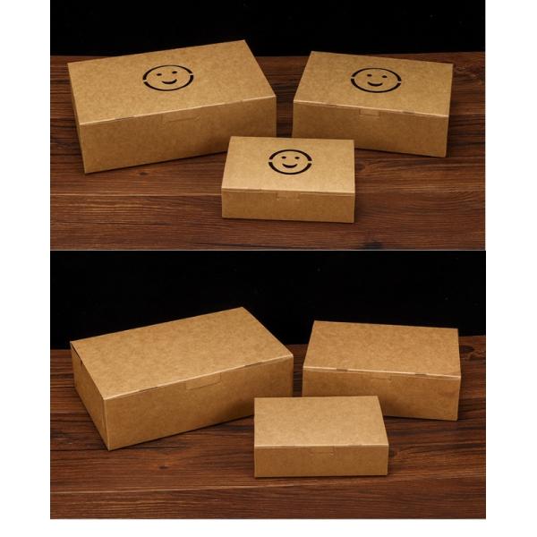 Бумага природы 300g Kraft ECO принимает вне пищевые контейнеры HACCP EN13432