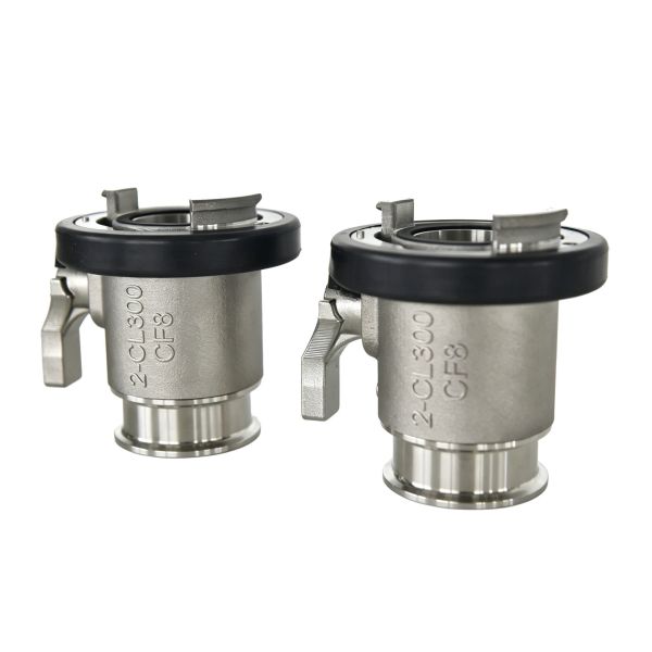 Stainless Steel Dual-Interlock Quick Connect Coupling with 16bar Working Pressure and EPDM Seal for Liquid Cooling Main Lines