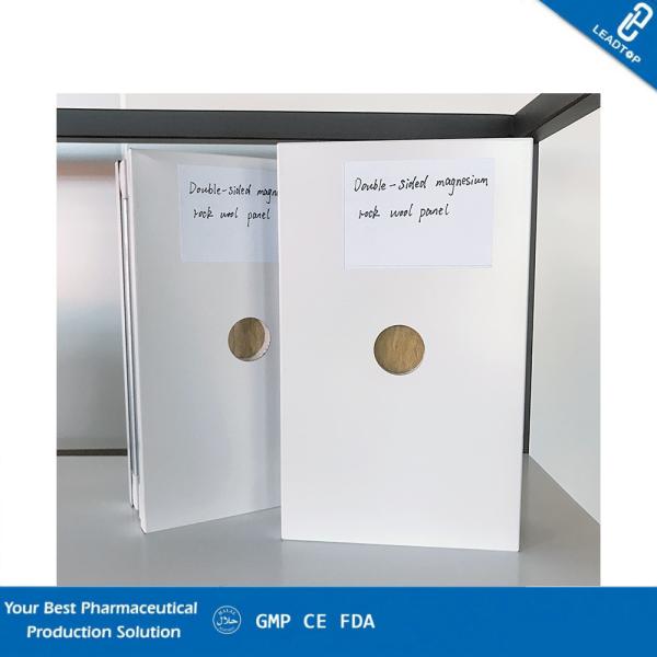 Double Sided Clean Room Panels Fire Resistance Class A1 With Grey Color