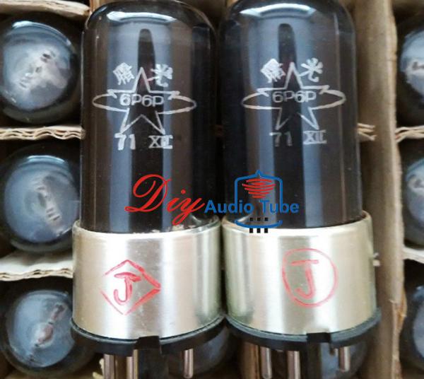 Octal Base Vintage Vacuum Tubes Filament Vf 6.3 Volts Shuguang NOS 6P6P