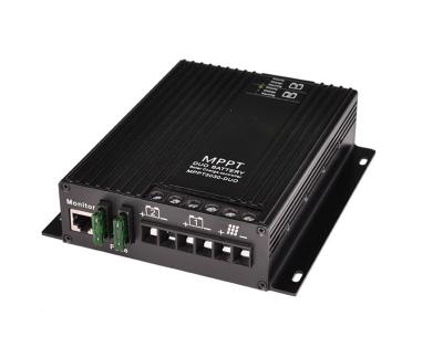 barco solar duplo da caravana de For RVs do controlador da carga da bateria MPPT de 12V 24V 30A