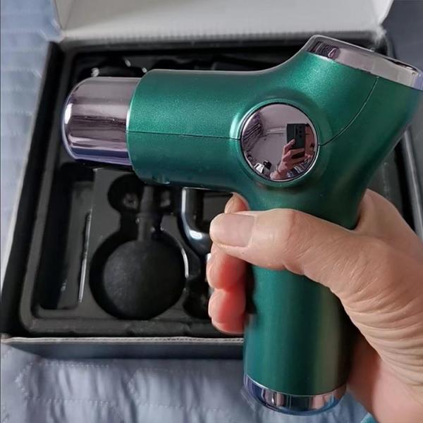 High Frequency Portable Mini Massage Gun for Deep Tissue Massage 4 Color Choices
