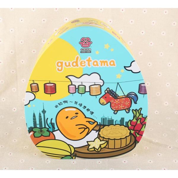 Подгонянное пасхальное яйцо залуживает коробки олова Eggmazing контейнеры олова еды декоративной винтажные