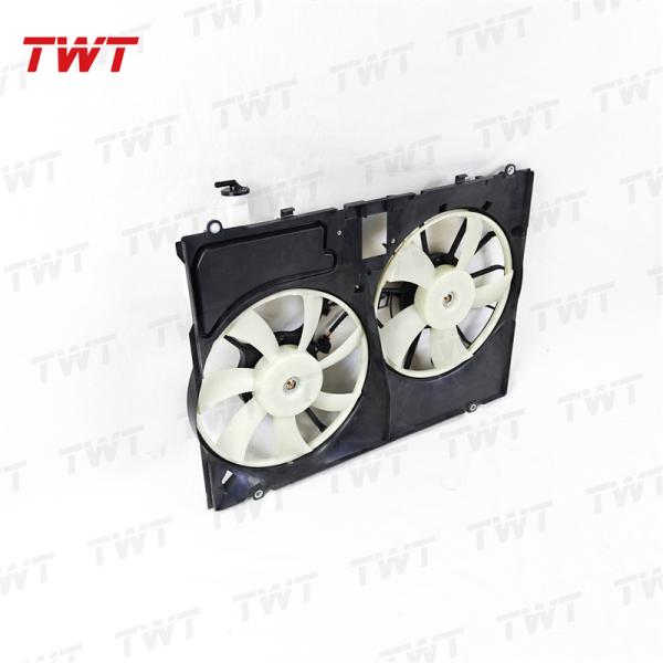 Highlander 16711-0P110 1671131310 Car Dual Electric Radiator Fans Assembly Radiator Shroud Fan