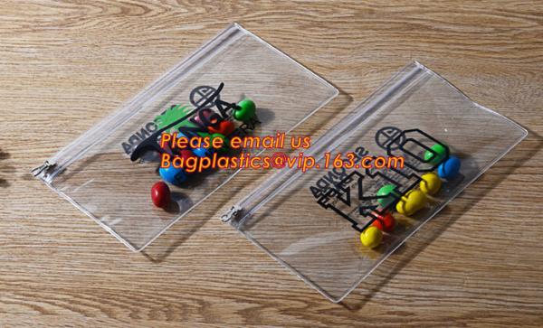 clear pvc pencil bag/k plastic clear pvc pencil case/custom color plastic pencil bag