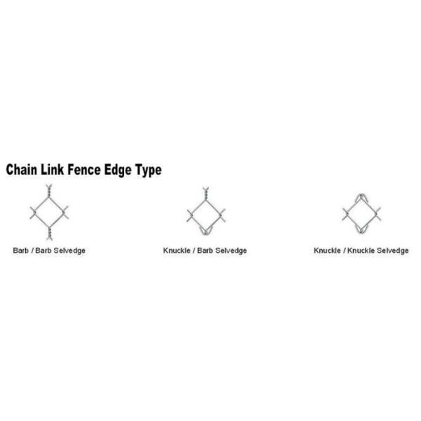 Зеленым покрытая винилом панель загородки звена цепи для Дя провода фермы 5мм