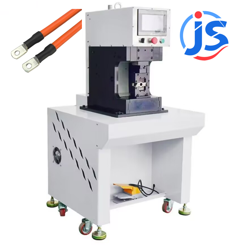 Heavy Duty Wire Terminal Crimping Machine 4 Ton Cable Crimping Machines 1250W With 30mm Stroke