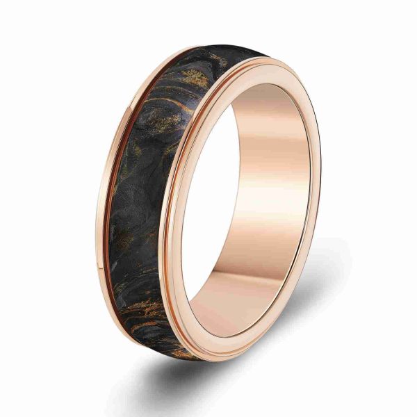 Forged Carbon Men’s Ring | Ultra-Lightweight & Scratch-Resistant