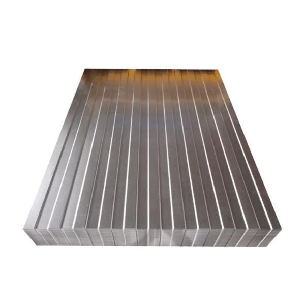 Perfurar galvanizada corrugou a chapa de aço, painéis galvanizados laminados a alta temperatura do telhado