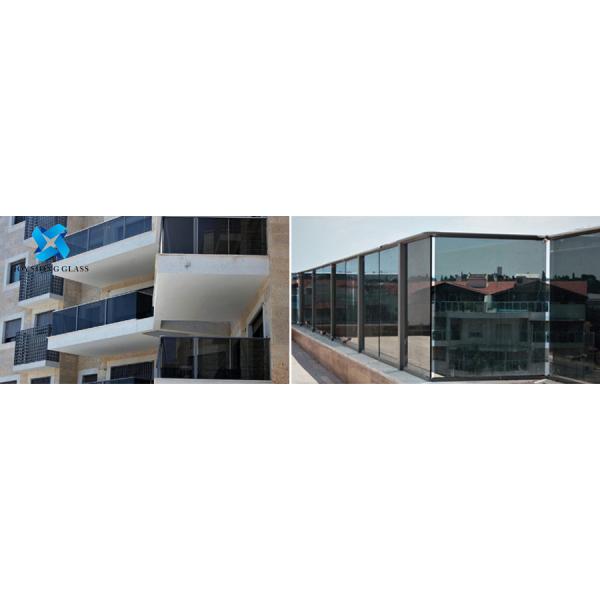 Glass railing guardrail for balconies Решения для ограждения стеклянных ограждений