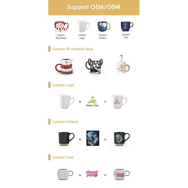 3D-животное пингвин в форме керамических молочных кружек Порцелановый рождественский подарок с ручной живописью