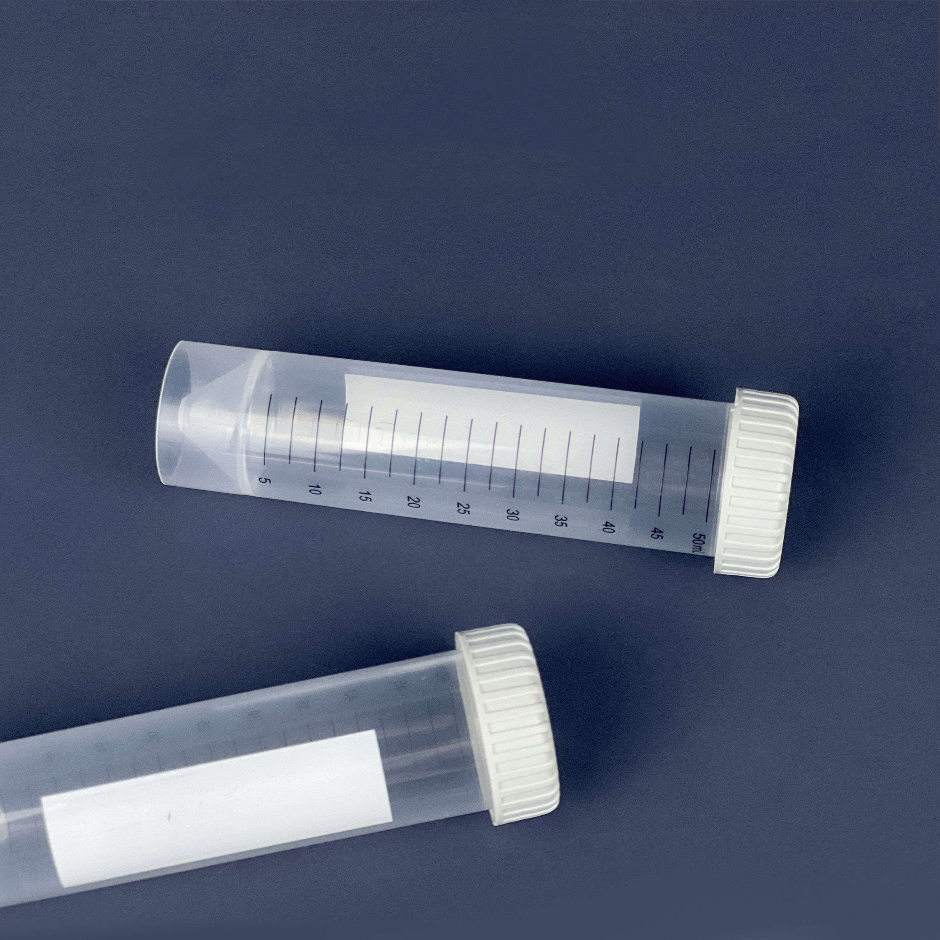 50ml Stand Centrifuge Tubes With Skirted Micro Graduated Sample Tube PP Material