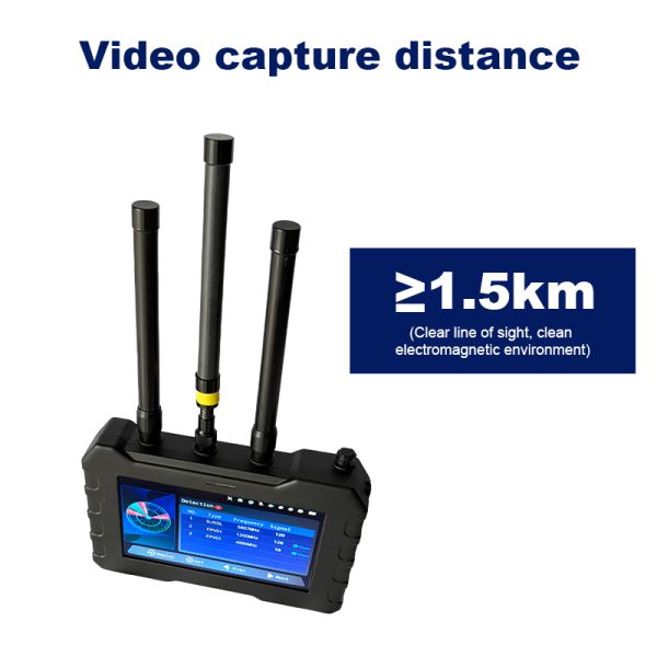 TTSK-G01 Portable FPV Detection And Video Transmission Capture Device 1.5km Drone Detection System