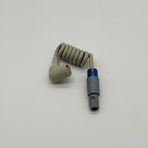 NEWPORT GR-CBL2123P Medical-Grade PVC Exhaust Flow Cable for Adult Respiratory Monitoring CE Certified