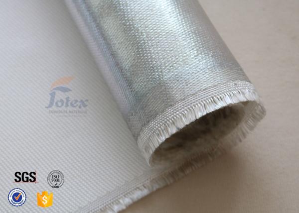 Reflective Aluminium Foil Silver Coated High Silica Glass Fiber 700gsm 0.8mm