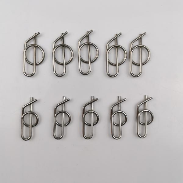 304SS Jacobs Ladder Pin Rue Clip Aço inoxidável 3/8 Sprint Car Quick Release Clevis Pin Clip para montagem de carro universal