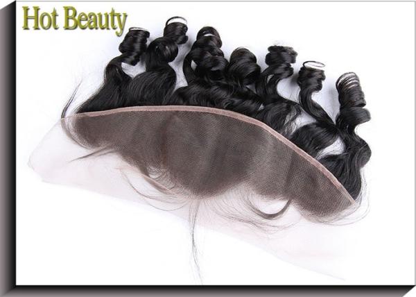 Loose Wave Ear To Ear Lace Closure , 13 Inch By 4 Inch Lace Frontal 1B#