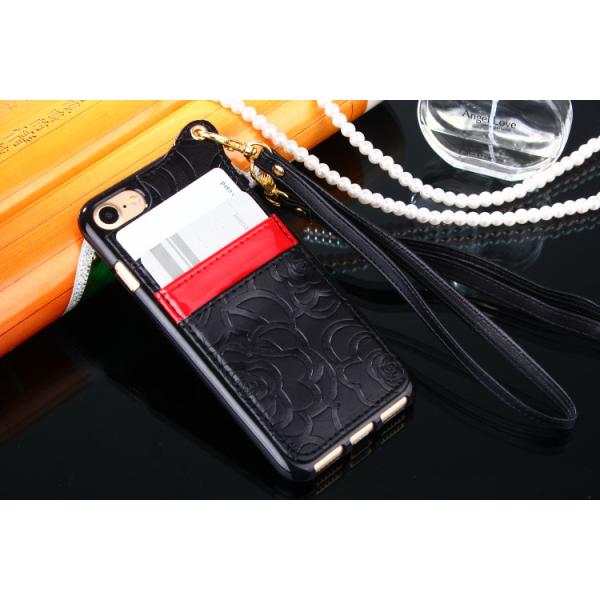 Luxury Woman Handbag Messenger Bag Style Flip PU Leathe Card Slot Phoner Case For iPhone 8 Plus