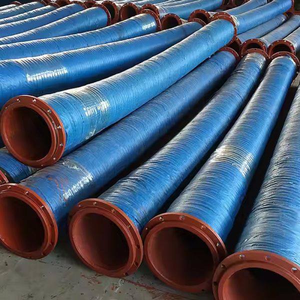 NBR Material Dredge Discharge Hose Pipe Leak Proof Design Customized Length