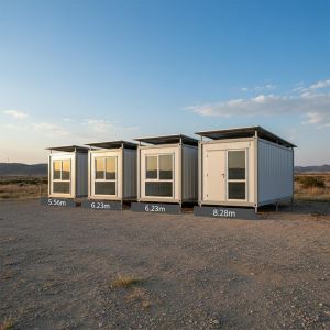 Permanent Light Steel Prefabricated House 50 Year Design Life Residential Grade Insulated Modern Prefab Family Home