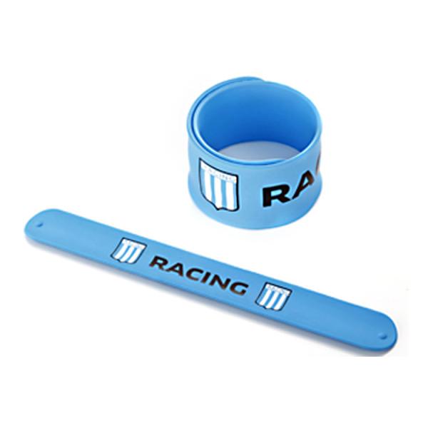 23mm Wide Custom Slap Bracelets , Silicone Slap Band Ruler No Harm To Kids