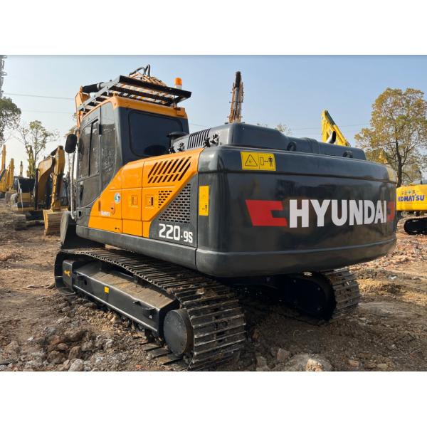 Hyundai 220-9s Korea Brand 800 hours Used Excavators 22000KG Secondhand Crawler Earth Moving Machine