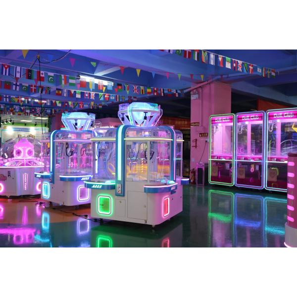 Изготовленная на заказ машина когтя чучела крана аркады графиков