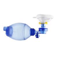 Jogo manual do Resuscitator do silicone adulto médico do saco de Ambu da válvula da procura do Cpr do infante