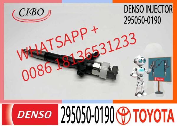 295050-0190 23670-0L100 Injector Nozzle Diesel Engine Components Hilux 1KD-FTV 3.0L Hilux 2KD-FTV 2.5L