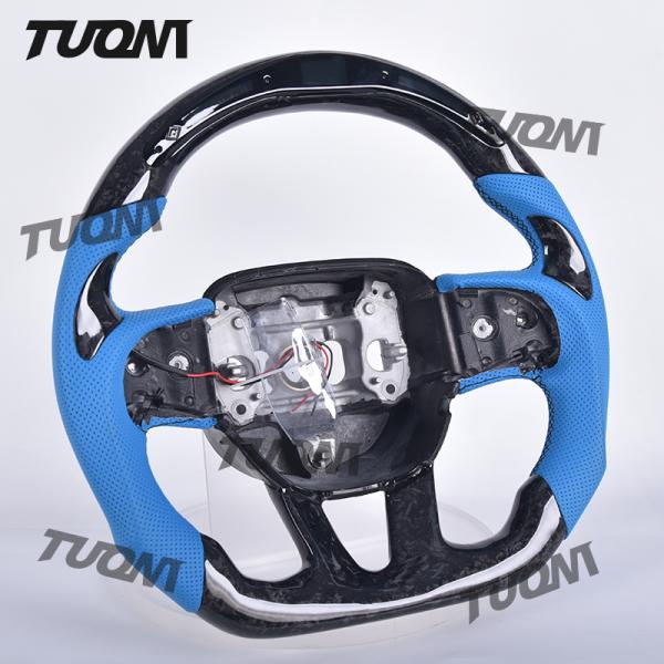 Custom Grip Color Dodge Carbon Fiber Steering Wheel for All Dodge Models