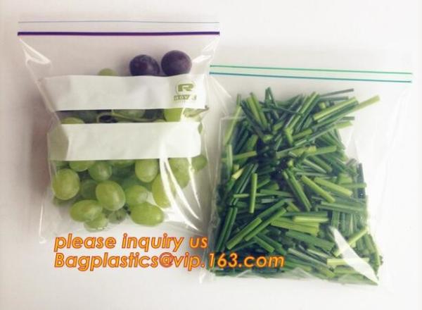 double track reclosable zip lock bag, double-track zipper closure, slide seal reclosable poly bags, package double track