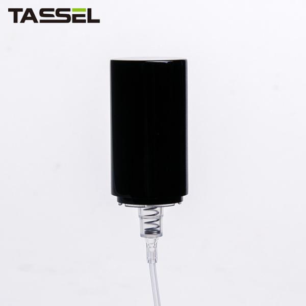 Press Series Crimp Spray Pump Non Spill Airless Makeup Pump PP - Aluminium