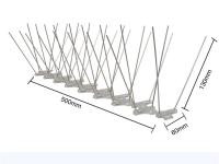 L'oiseau d'acier inoxydable de Birdbarrier cloue anti